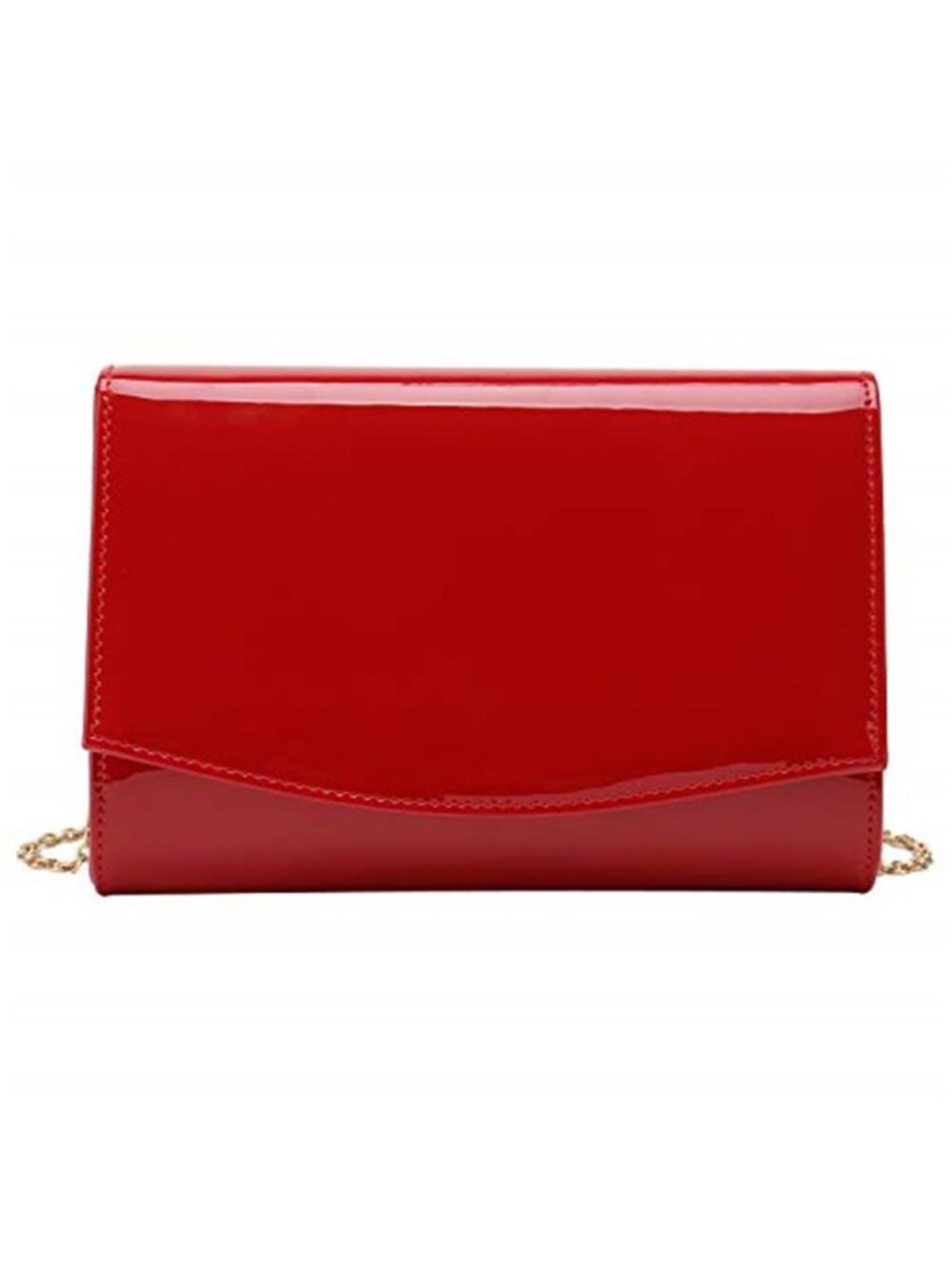 Patent Leather Clutch Purse Crossbody Bag Evening Wedding Party Handbag